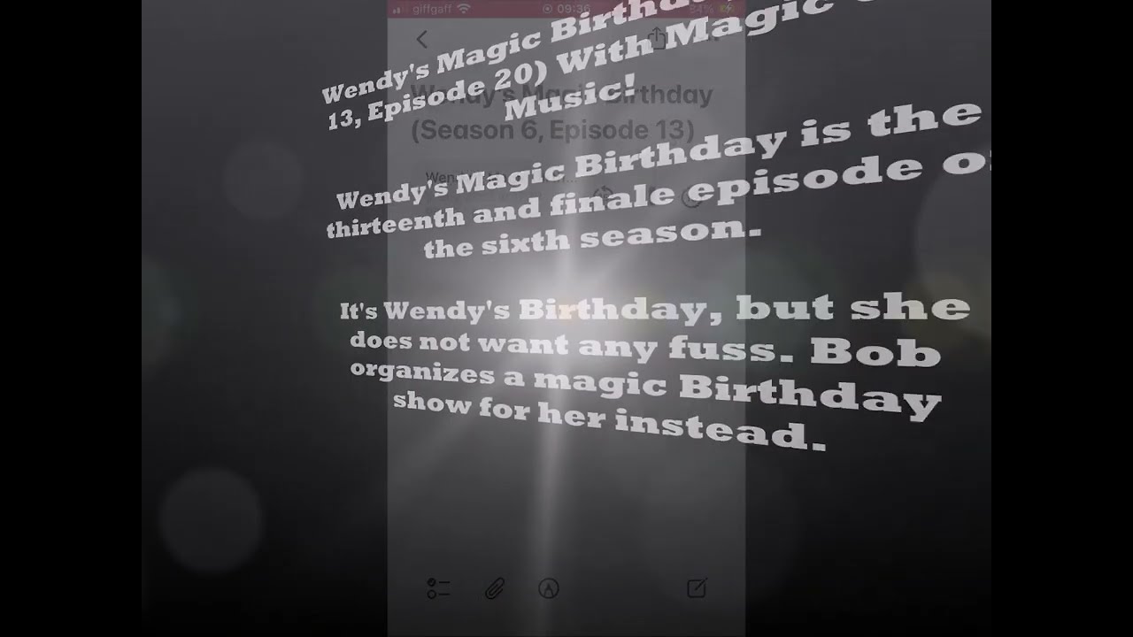 Волшебный день рождения Венди (6 сезон, 13 серия) с музыкой из Волшебного клуба!