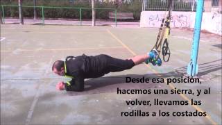 TRX Saw and Frog Jump