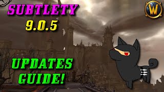 Subtlety Rogue PvE Guide/Updated Recommendations for Shadowlands Patch 9.0.5!