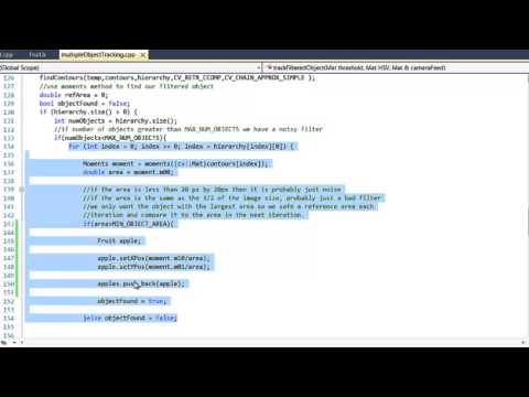 OpenCV Tutorial: Multiple Object Tracking in Real Time (2/3)