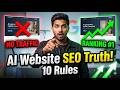 AI Website SEO Ka Sach 😱 | 10 Powerful SEO Rules to Rank Fast in Google (Hindi)