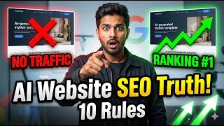 AI Website SEO Ka Sach 😱 | 10 Powerful SEO Rules to Rank Fast in Google (Hindi)