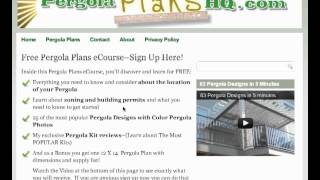 http://pergolaplanshq.com/ If you are looking for Pergola Plans and ideas, your journey begins here. Whether you are seeking for 
