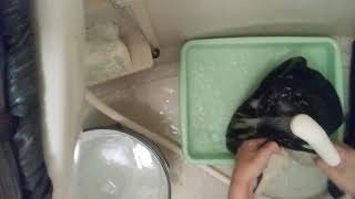 【靴洗い】EMU/エミューのスエードのブーツを手洗いしました♪