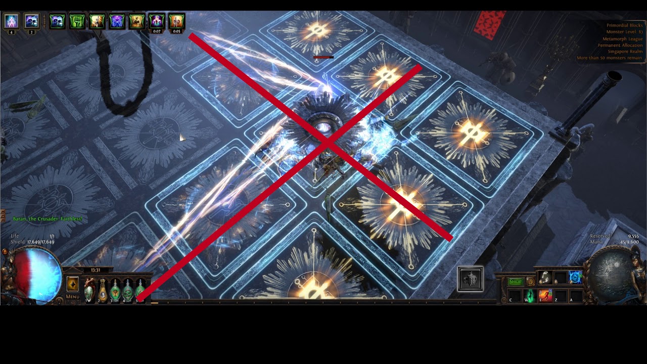 [3.9] Easy way to complete Baran's Mana Rune Challenge - YouTube