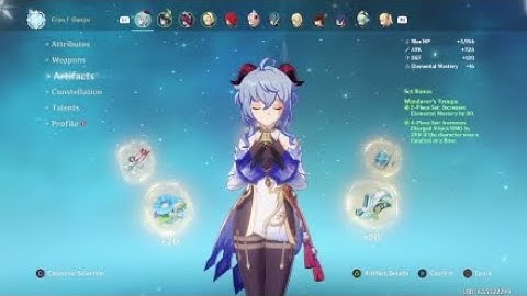 F2P Ganyu R1 Prototype crescent vs R1 Amos bow