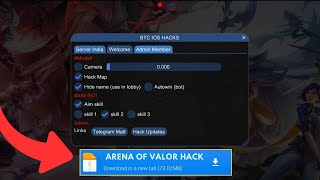 ✅ NEW MOD MENU APK ARENA OF VALOR 2025 +MAPHACK +AUTO WIN +UNLOCK ALL SKINS | DOWNLOAD GLOBAL HACKS screenshot 4