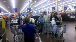 Walmart Customer Service Desk Excitement!