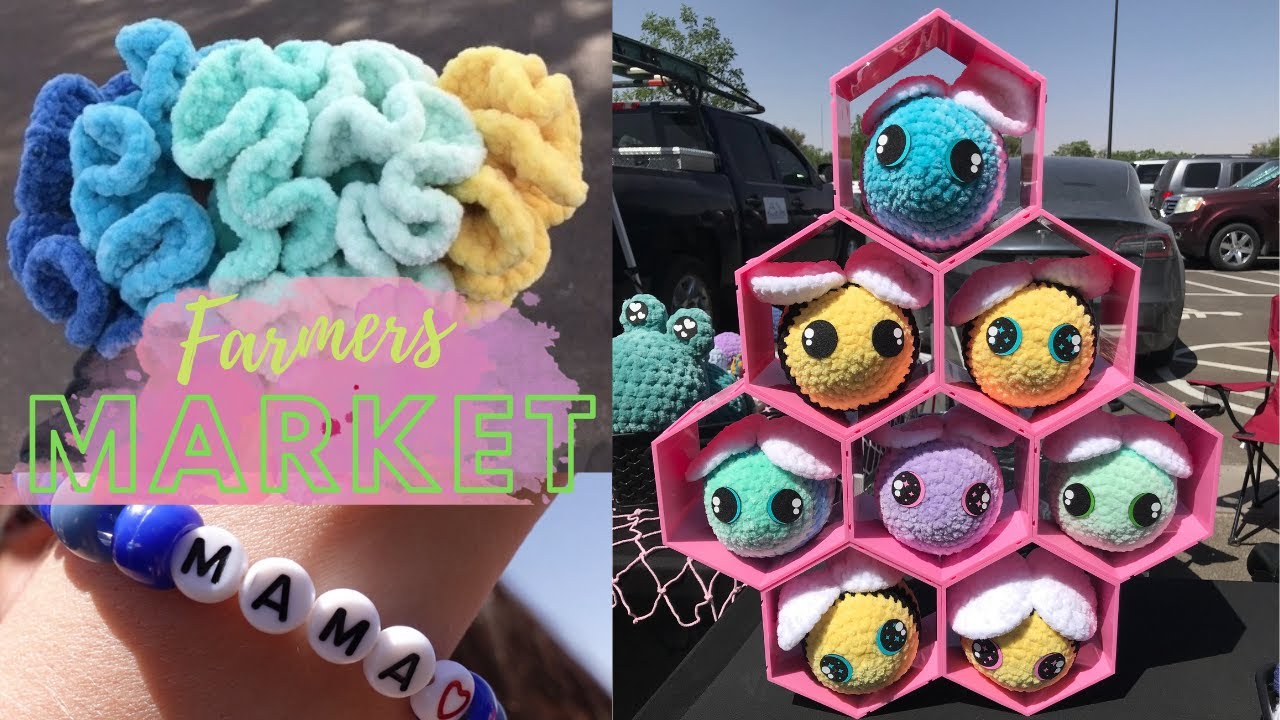 CROCHET FARMERS MARKET VLOG