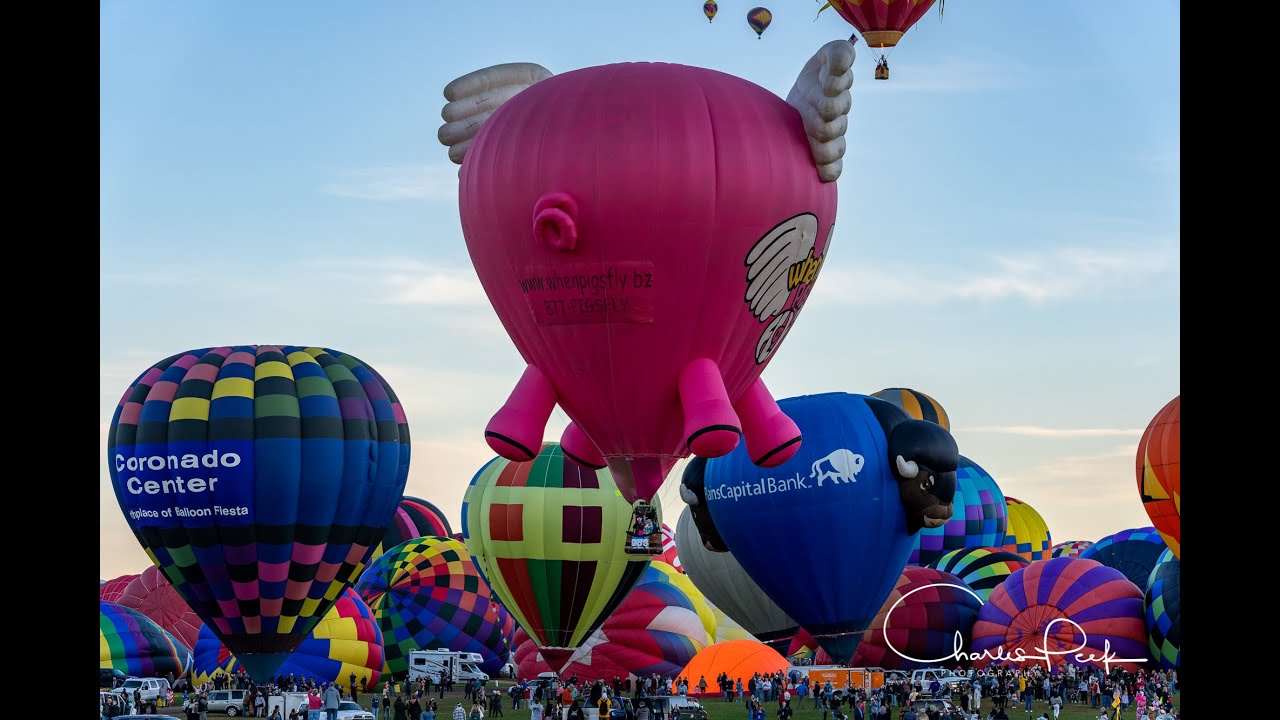International Balloon Fiesta 2021 in Albuquerque up close