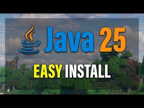 How to Download & Install Java 25 (JDK 25) to Fix Minecraft Issues