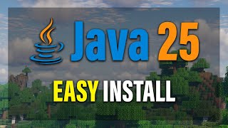 How To Download Install Java 25 Jdk 25 To Fix Minecraft Issues