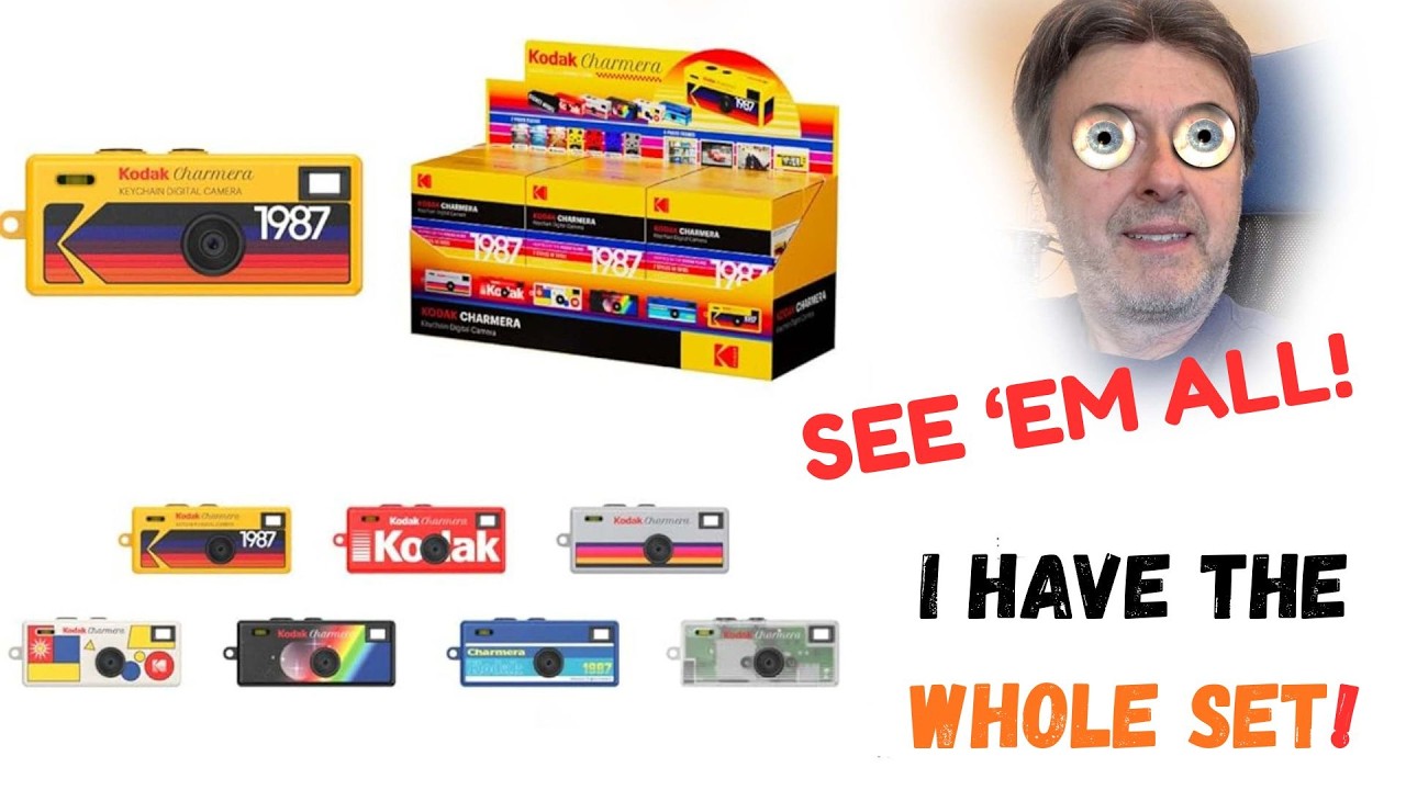 Фотоаппарат-брелок Kodak Charmera: распаковка всего комплекта!! И обзор!