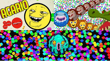 ULTIMATE TEAMING, TROLLING, TRICKSPLIT - AGARIO w/ BOTS