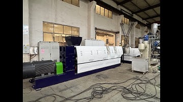 KOOEN SJ150 -160 double stage pelletizing machine (recycling extruder)