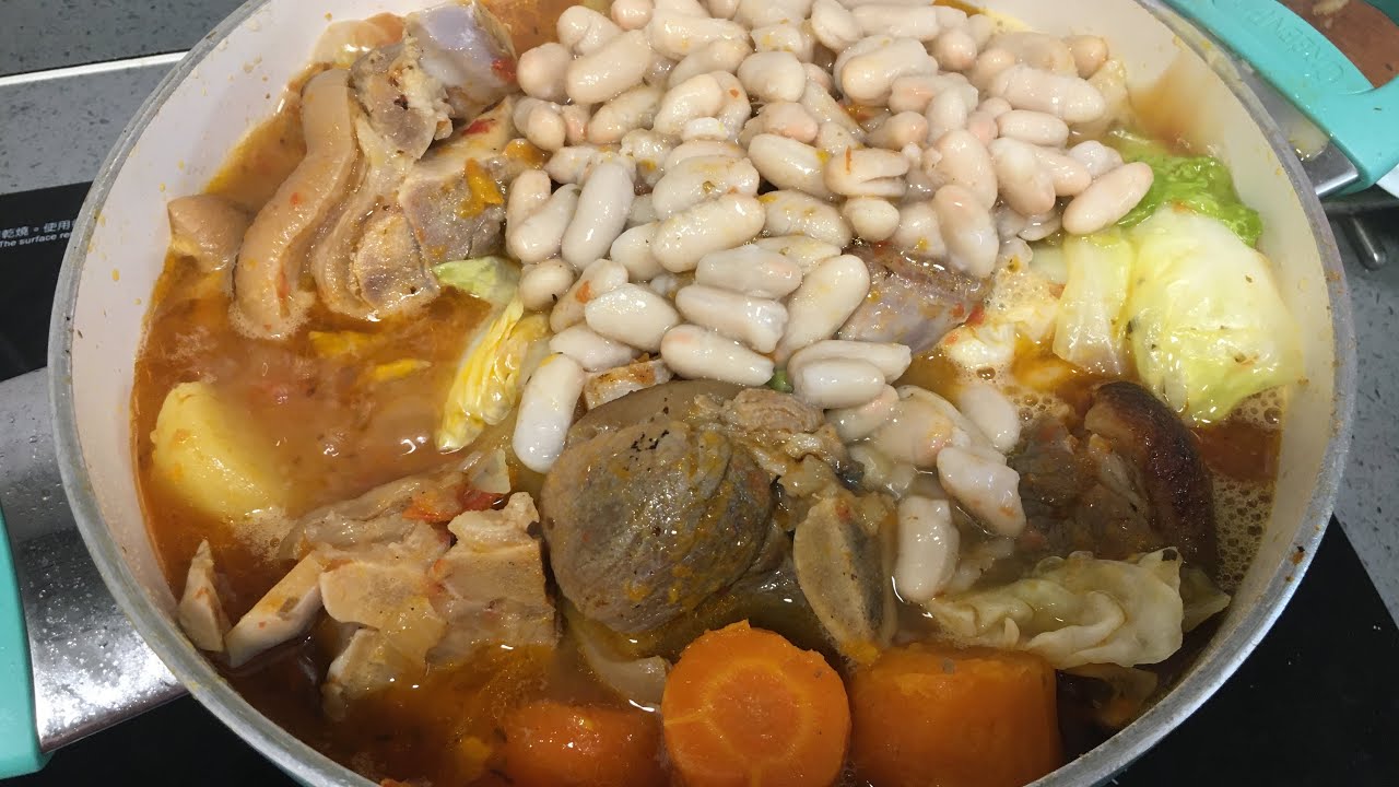 Purtoguese pork leg stew YouTube