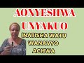 MAONO MAZITO YA UNYAKUO WATU WANAVYO ACHWA MAONO MAZITO YA UNYAKUO WATU WANAVYO ACHWA