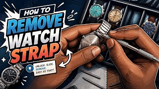 How to remove Watch Strap! Tutorial for watch collectors