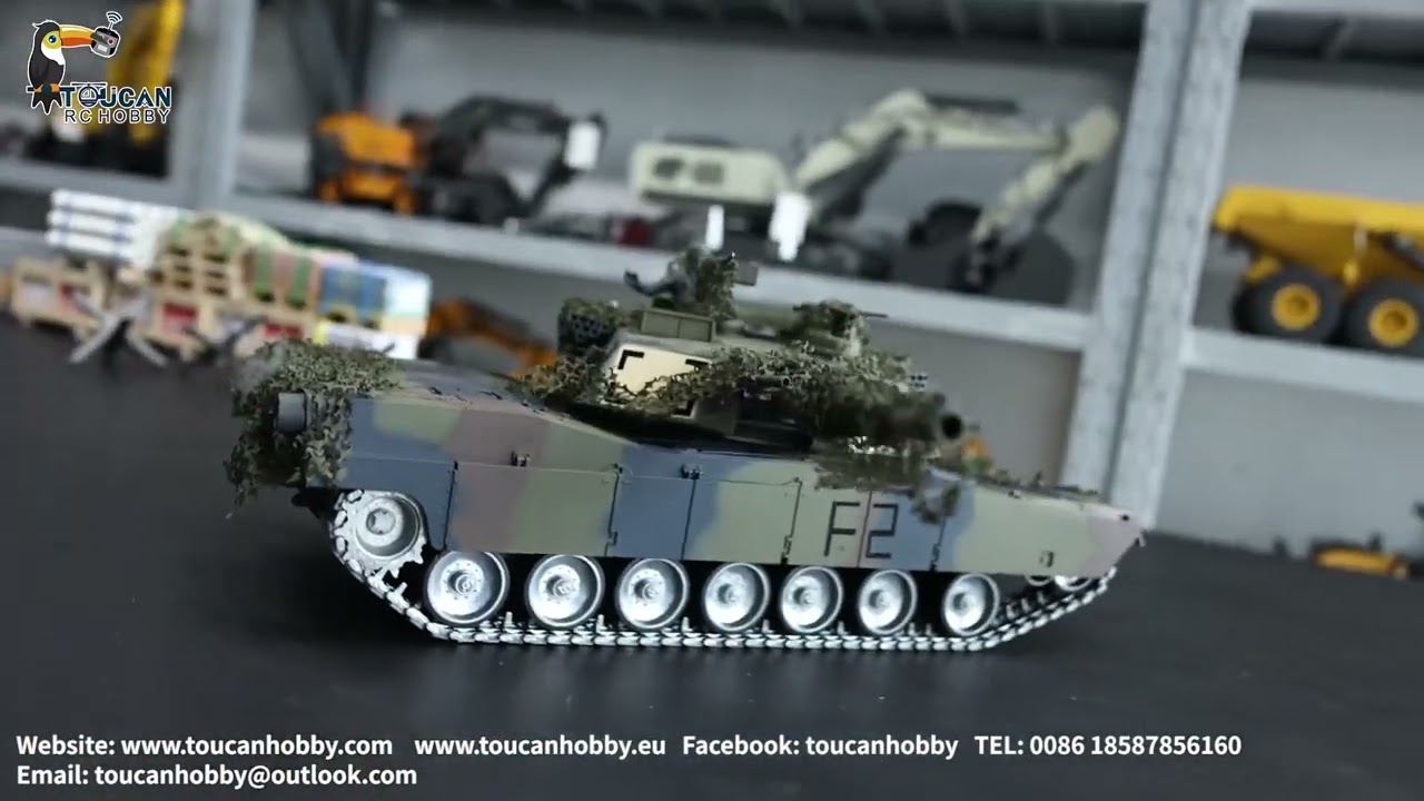 Décalcomanies Pour Char M1A2 Abrams HengLong 1/16 - Modèle RC - Neuf