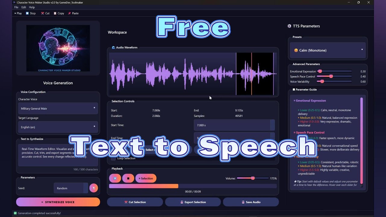 Character Voice Maker | Free AI Voice Generator for Game Development No ...