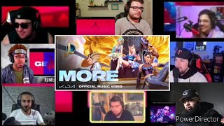 Kda - More Official Music Video Reaction Mashup