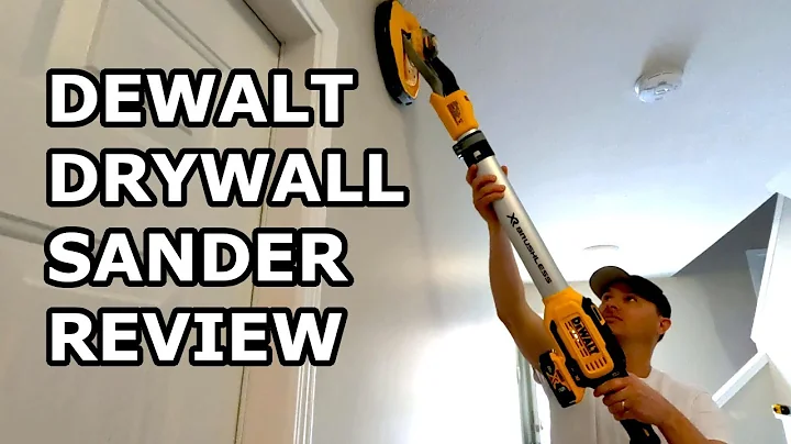 DeWalt Drywall Sander Review DCE800 20V MAX