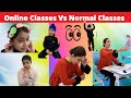Online Classes Vs Normal Classes | RS 1313 VLOGS | Ramneek Singh 1313