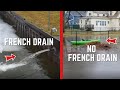 Do French Drains Prevent Flooding in Michigan? [ See Which Neighbor Fares Better in Rainstorm ]