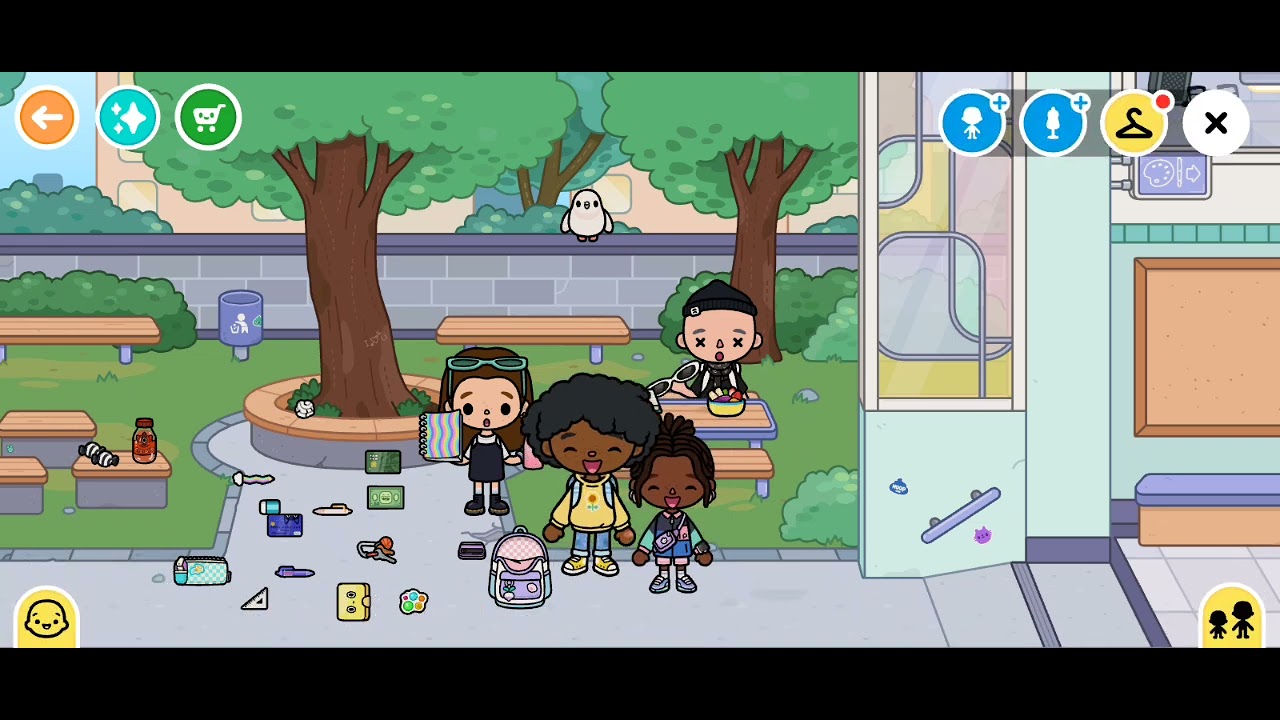 Первый день в школе Тоса боса🏫