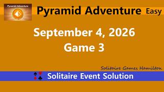 Pyramid Adventure Game #3 | September 4, 2026 Event | Easy screenshot 5