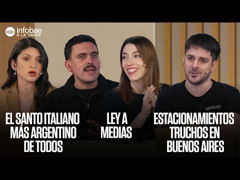 Infobae con Manu Jove, Maia Jastreblansky, Paula Guardia Bourdin y Tomás Trapé