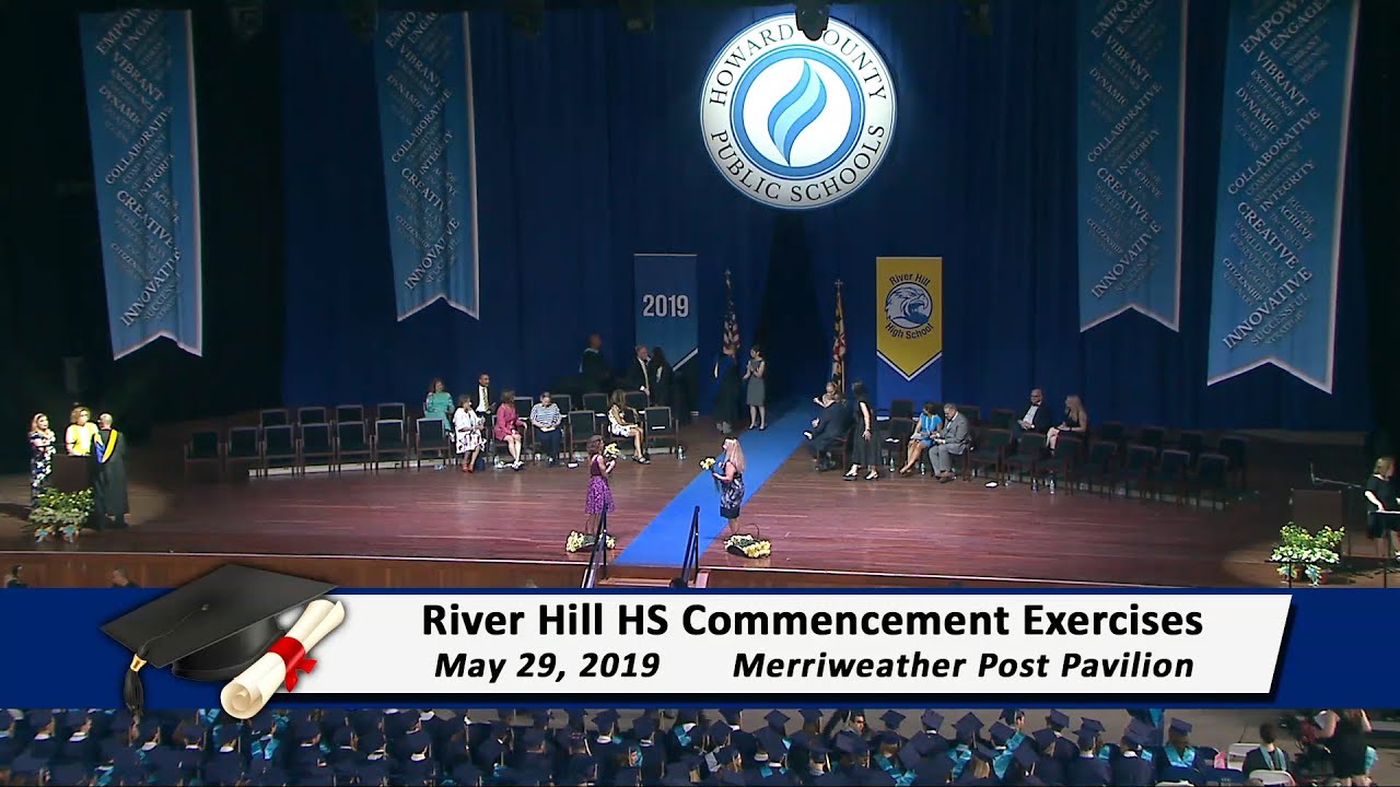 River Hill HS 2019 Commencement YouTube