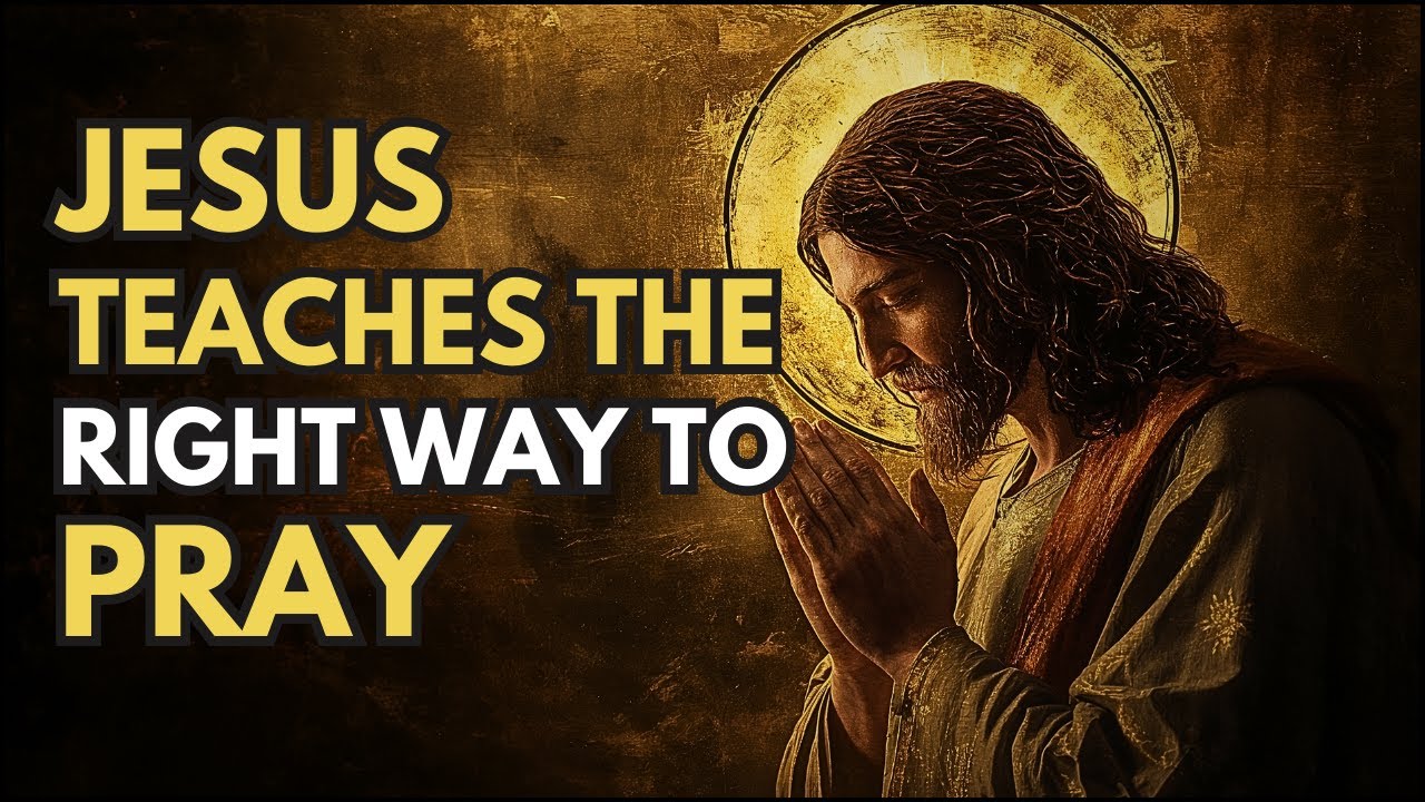 Jesus Teaches the Right Way to Pray – Are You Doing It Wrong ...