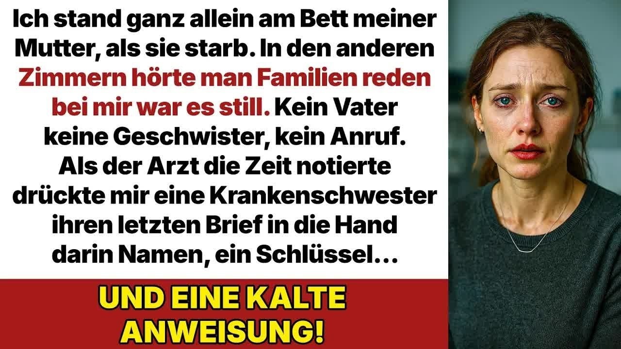 Als Mama ihren letzten Atemzug tat, saß ich allein an ihrem Bett. Mein Bruder führte drei Stockwerke höher seine 200. Herzoperation durch, meine Schwester tagte im Aufsichtsrat – Handy auf...