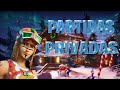 🔴 PARTIDAS PRIVADAS FORTNITE en DIRECTO (BATALLA DE OUTFIT)  *NUEVA ACTUALIZACION 15.10v*