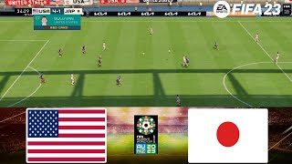 FIFA 23 - USA  vs Japan 28\/4\/2024 - FIFA Women's World Cup 2023 - Gameplay PS | Full Match