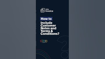 How to Include Customer Notes and Terms & Conditions | Android App | Zoho Invoice