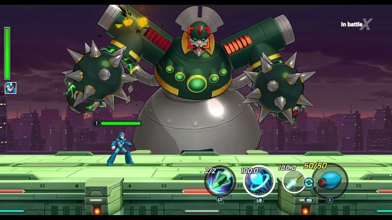 Mega Man X DiVE Offline 100% Longplay (Normal)