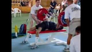 Tagy Parnian (NED) 3.att.: 200 kg ER - 2003 EPF European Men's Benchpress Championships