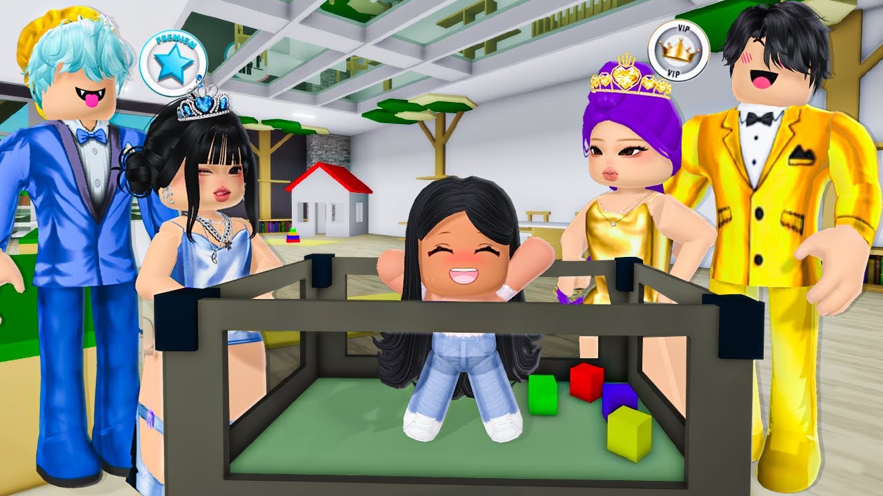 FAMILLE VIP VS FAMILLE PREMIUM KPOP DANS BROOKHAVEN RP ROBLOX