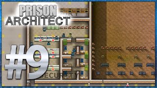 Prison Architect Mega Prison #9 - Patrols & Classroom, Build Finished Time To Open