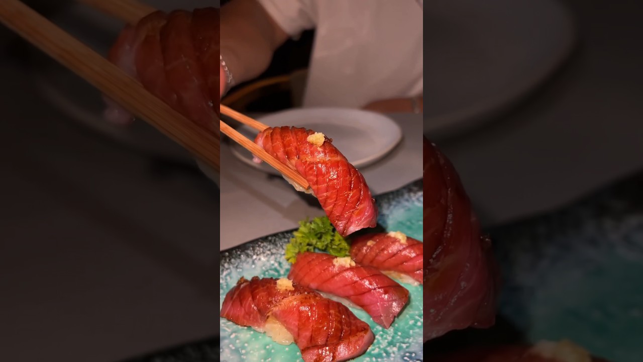 This is the craziest dish I’ve ever had 📍Yakuza Lisbon #food #japanesefood #libson