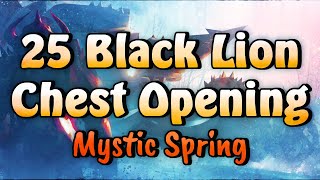 GW2 - 25 Black Lion Chest Opening - Mystic Spring | JessTheStardustCharr