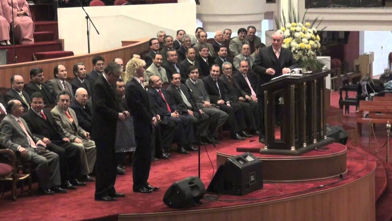 Leonardo Farkas en Catedral Evangélica de Chile
