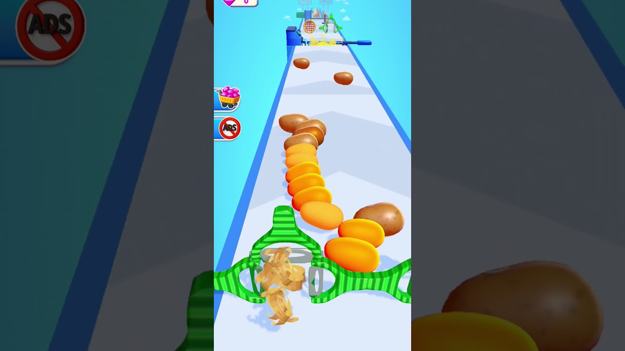 D Billions Potato Rush 🥔🍠 Level 307 