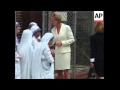 USA - Princess Diana Visits Mother Teresa In Hospital, USA - Princess Diana's Dresses Put On Show Be