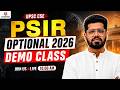 PSIR Optional 2026 - FREE Induction Class | Anuj Sir | Raj Malhotra's IAS