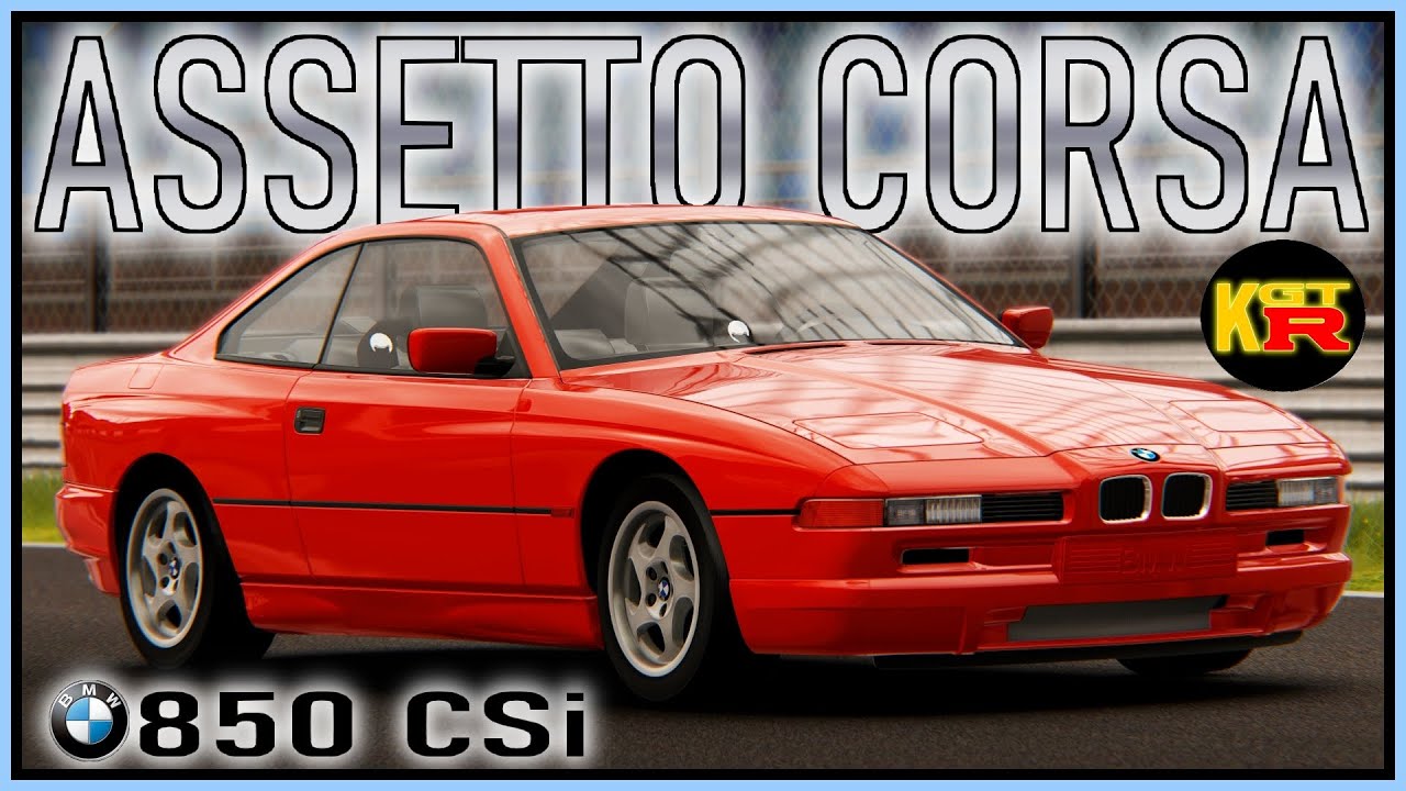 BMW 850 CSi (E31) - Free Car Mod - Assetto Corsa - YouTube