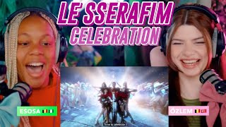 Le Sserafim  celebration  Mv Reaction