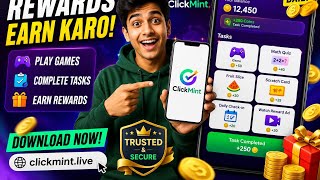 Earn Rewards Daily with ClickMint | Games, Tasks & More screenshot 2